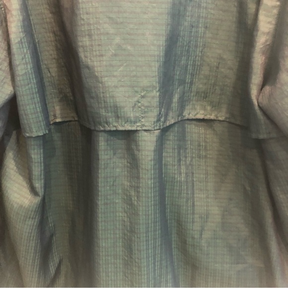 Sperry Top Sider Windbreaker Jacket Green Half Zip Pockets Size XL - Picture 3 of 8